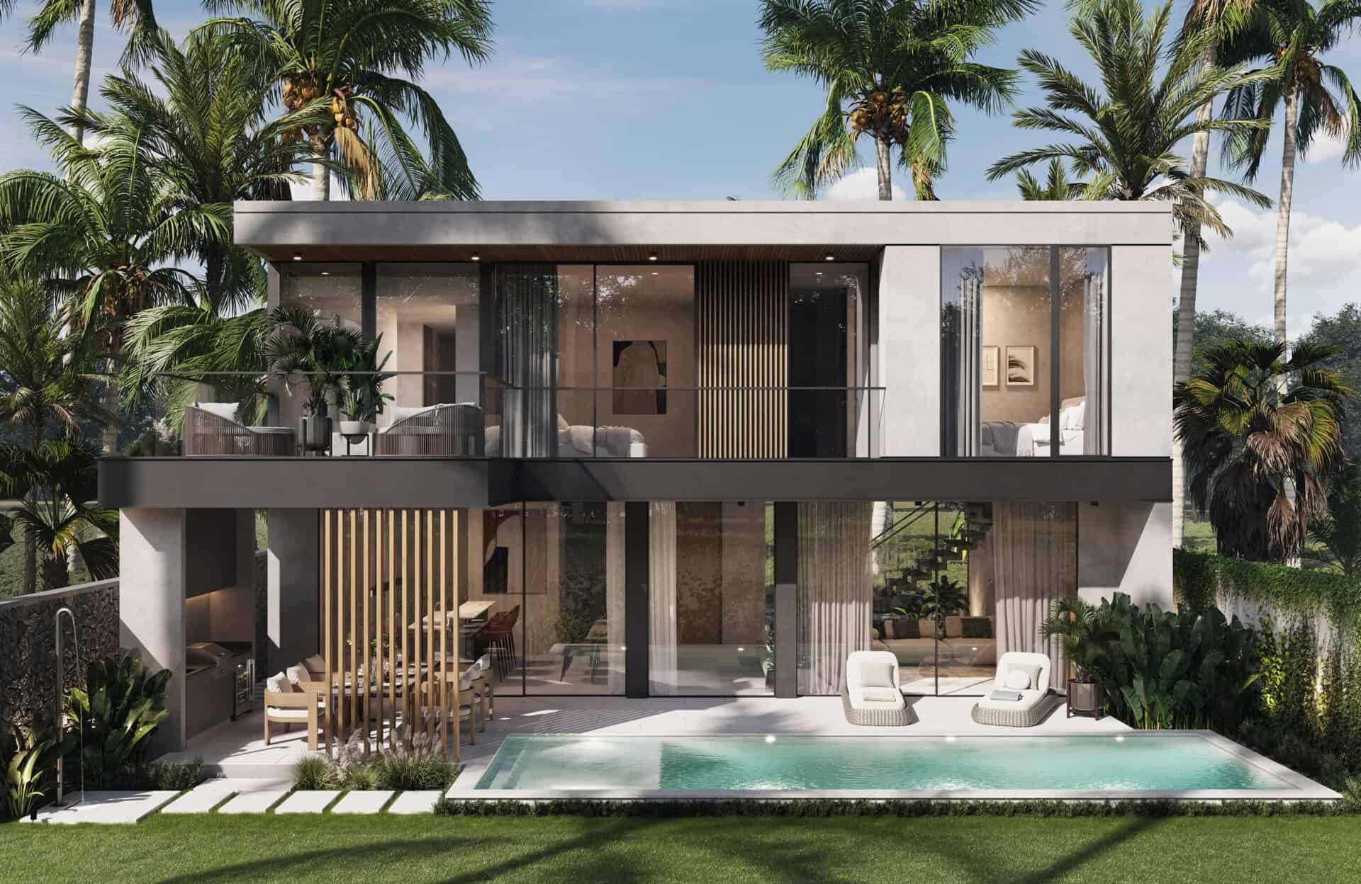 LUXURIOUS 4 BEDROOM VILLA CLOSE TO BEACH FOR SALE LEASEHOLD IN BALANGAN AREA BE-1126 